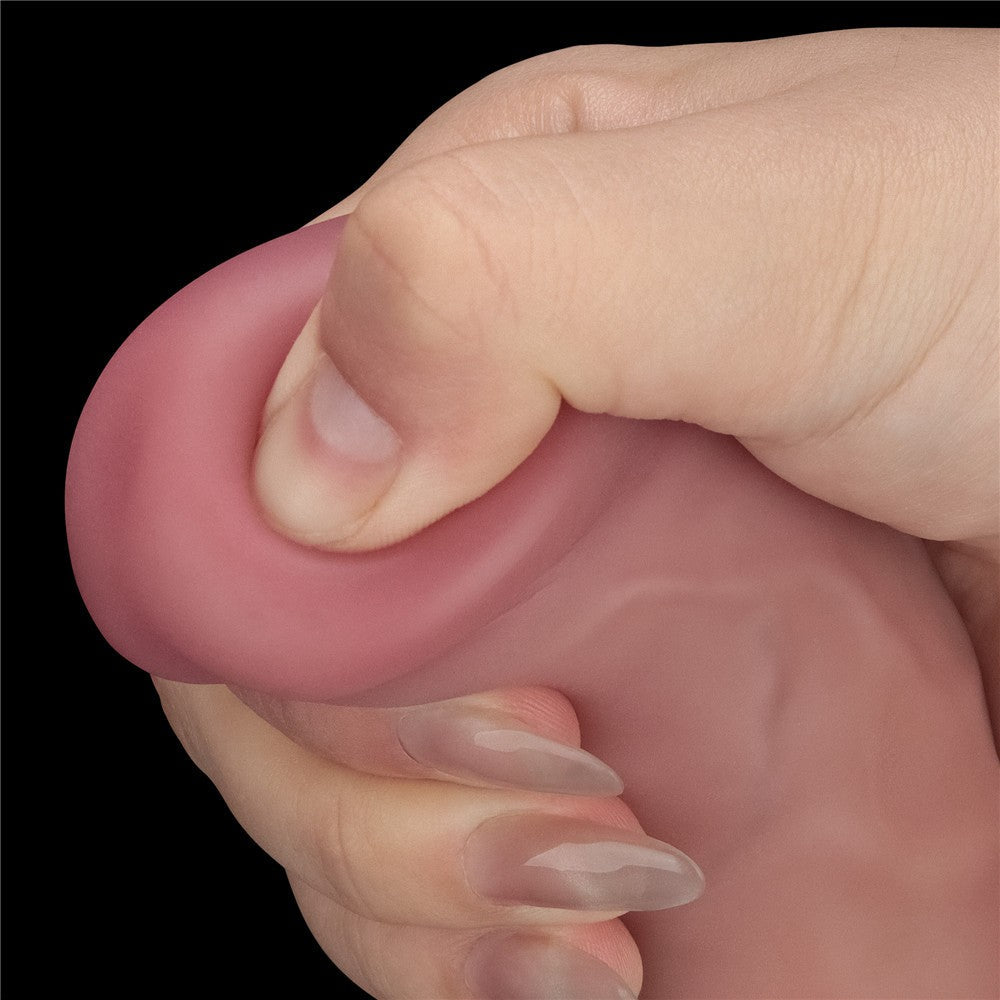 9" Dual-Density Vibrating Penis