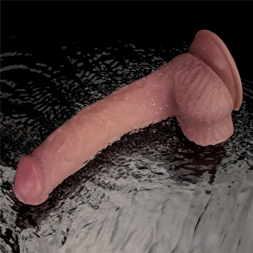 9" Dual-Density Vibrating Penis