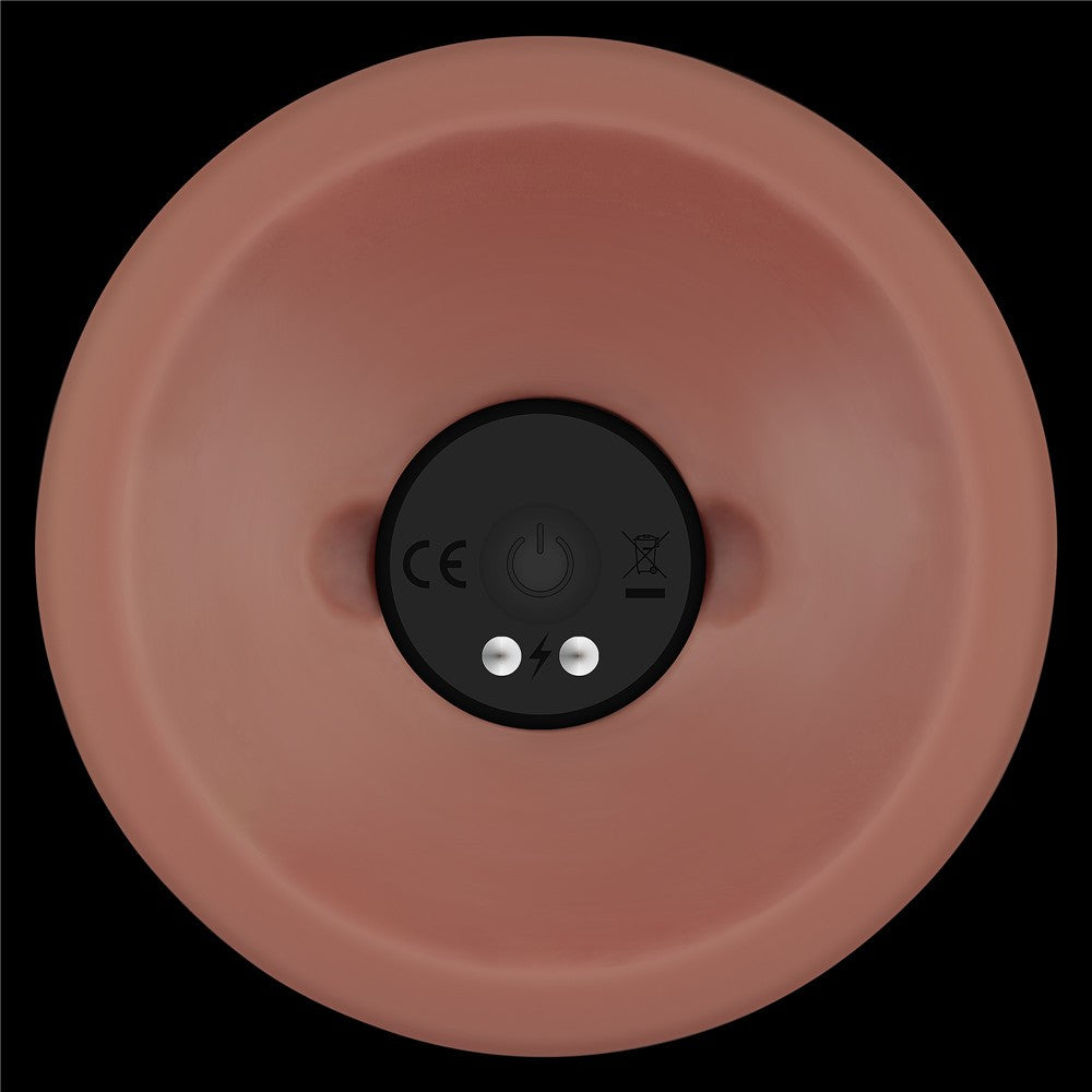 10.5'' Dual-Density Vibrating Dildo