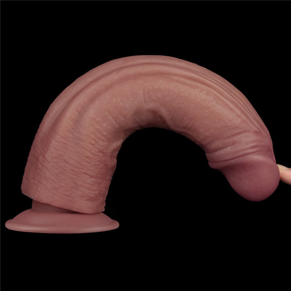 10.5'' Dual-Density Vibrating Dildo