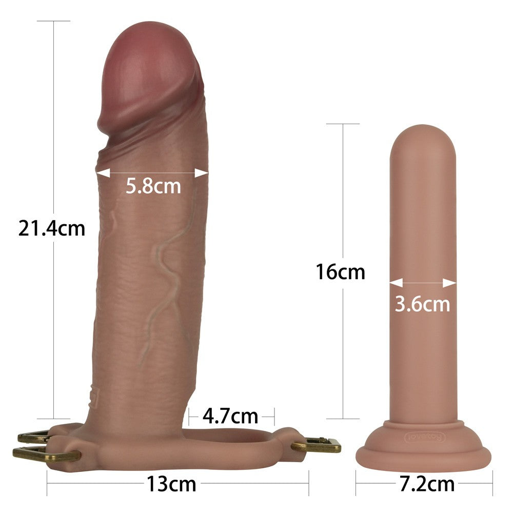 Ingen 9'' Enhanced Set L/XL/2XL (Flesh)