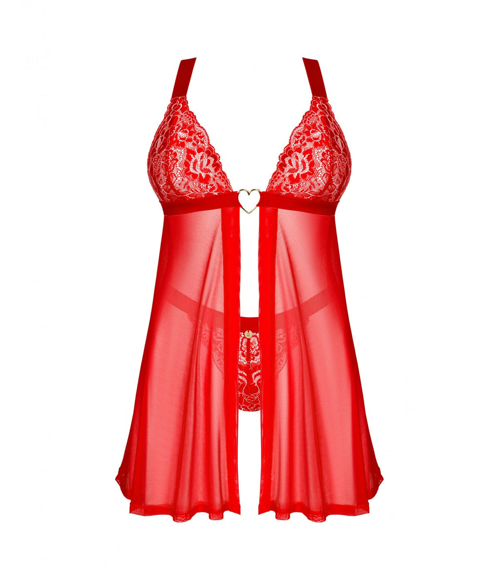BABYDOLL AND THONG ELIANES XS/S