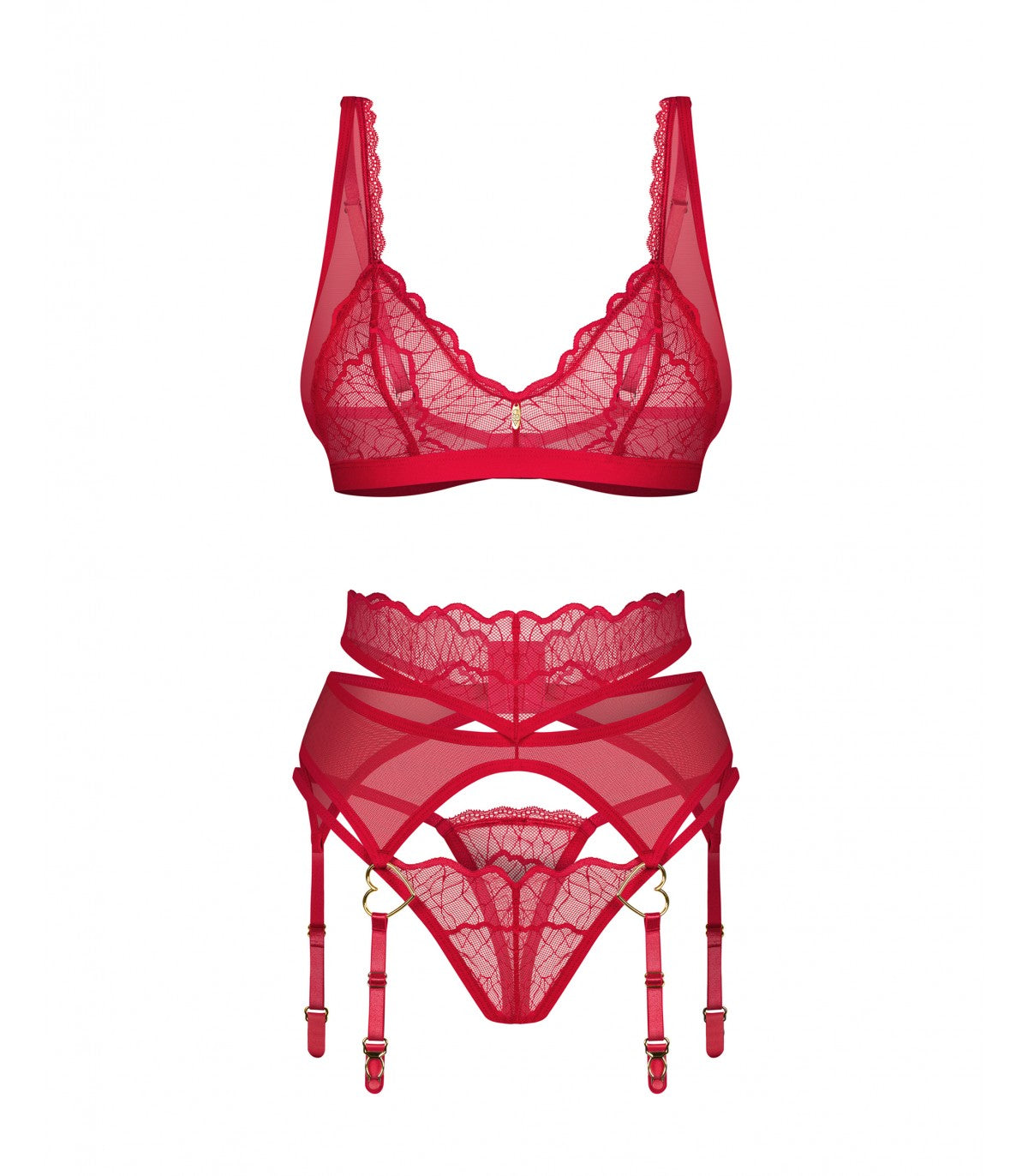 CUPIDE DESIR SET 3 PEZZI L/XL