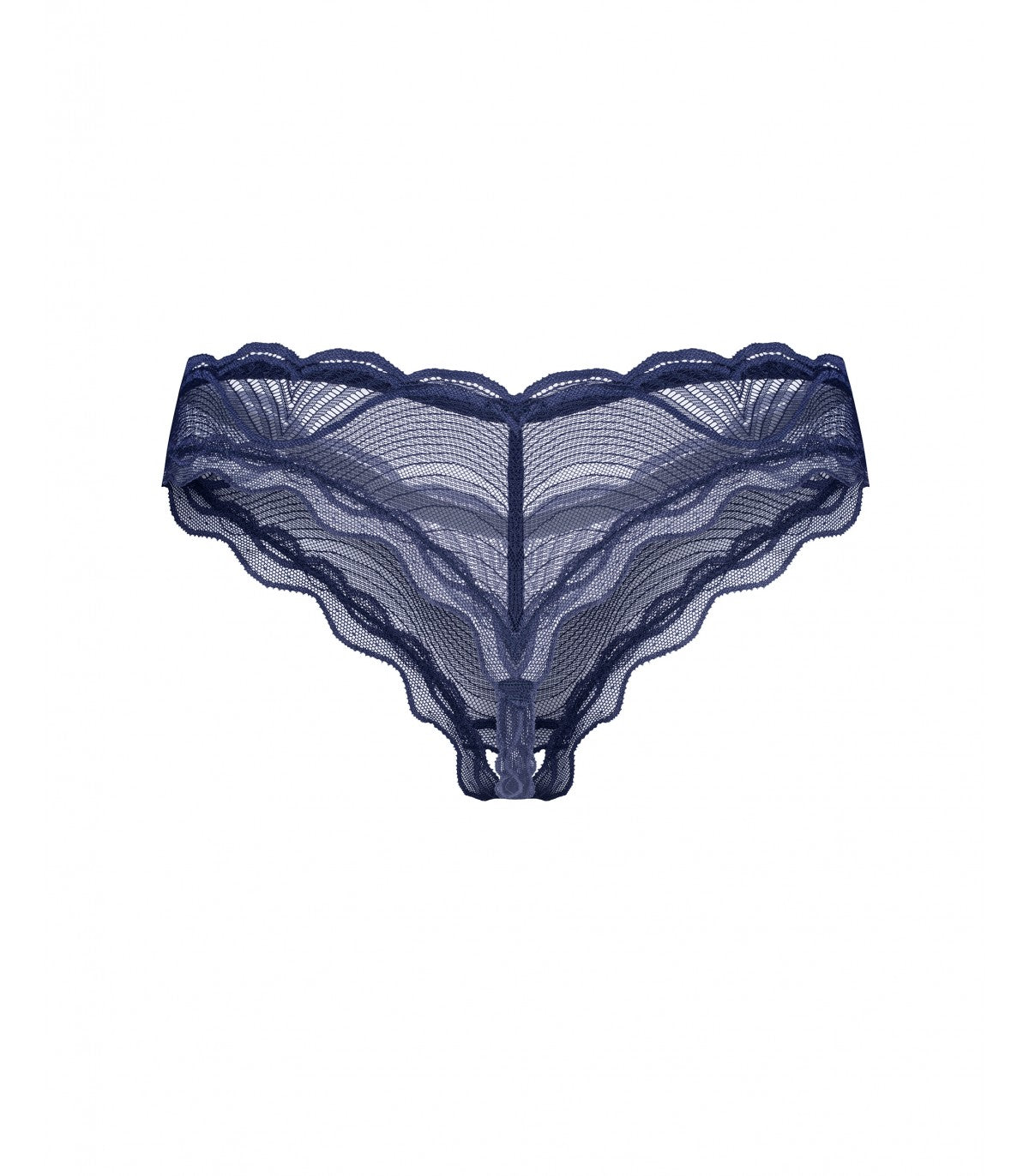 NIGHTLY BLUE CROTCHLESS THONG XS/S