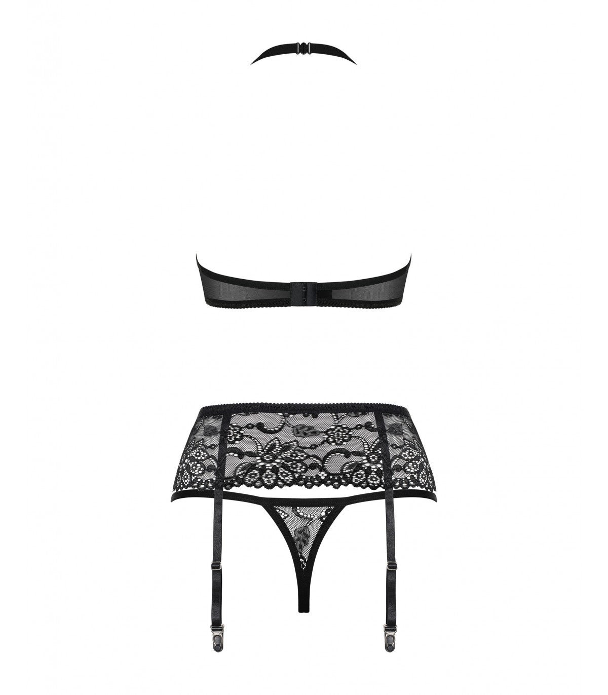 838-SEG-1 3 PIECE SET BLACK S/M