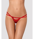 838-THO-3 RED THONG L/XL
