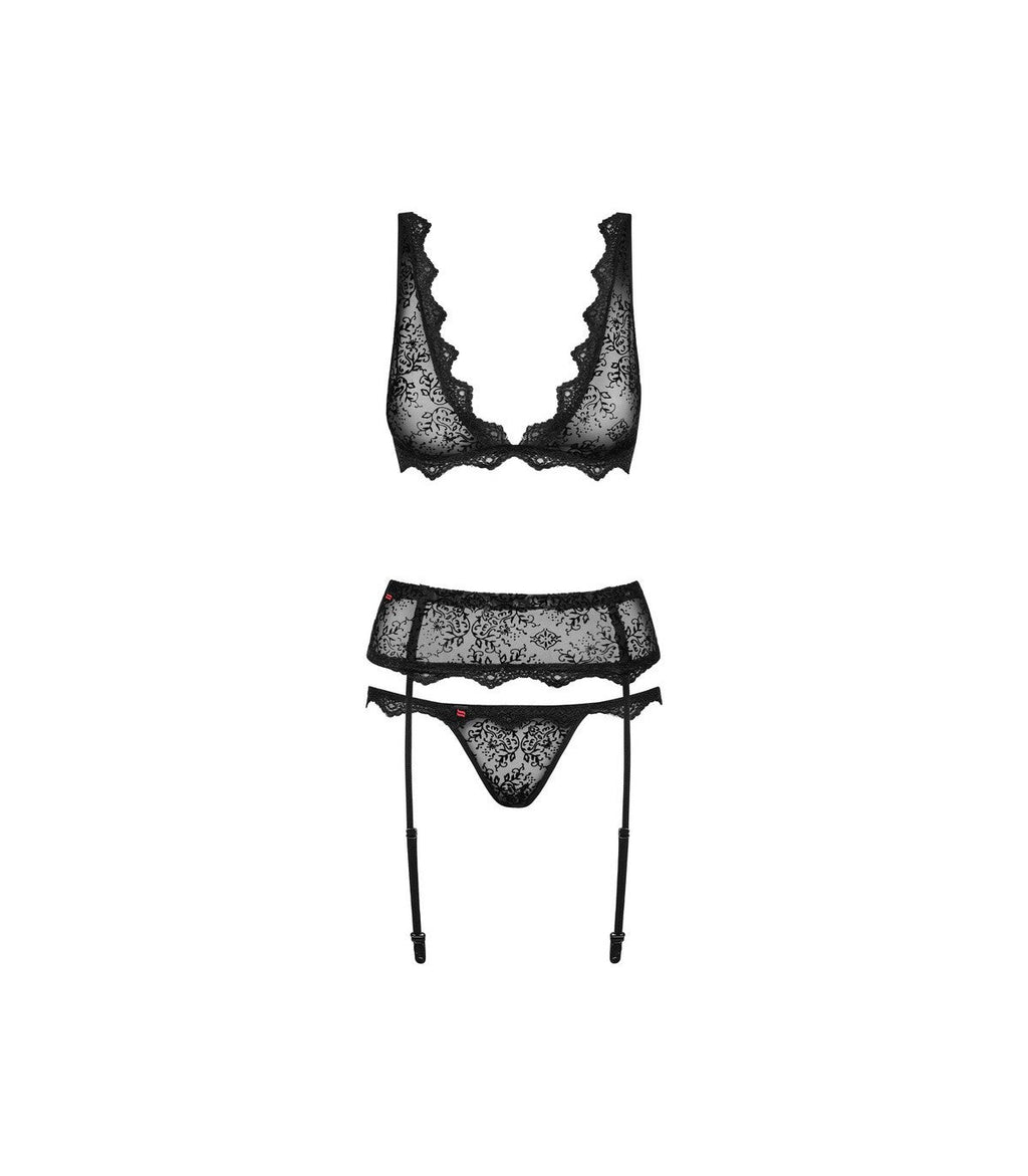 EMPERITA SET 3 PIECES BLACK L/XL