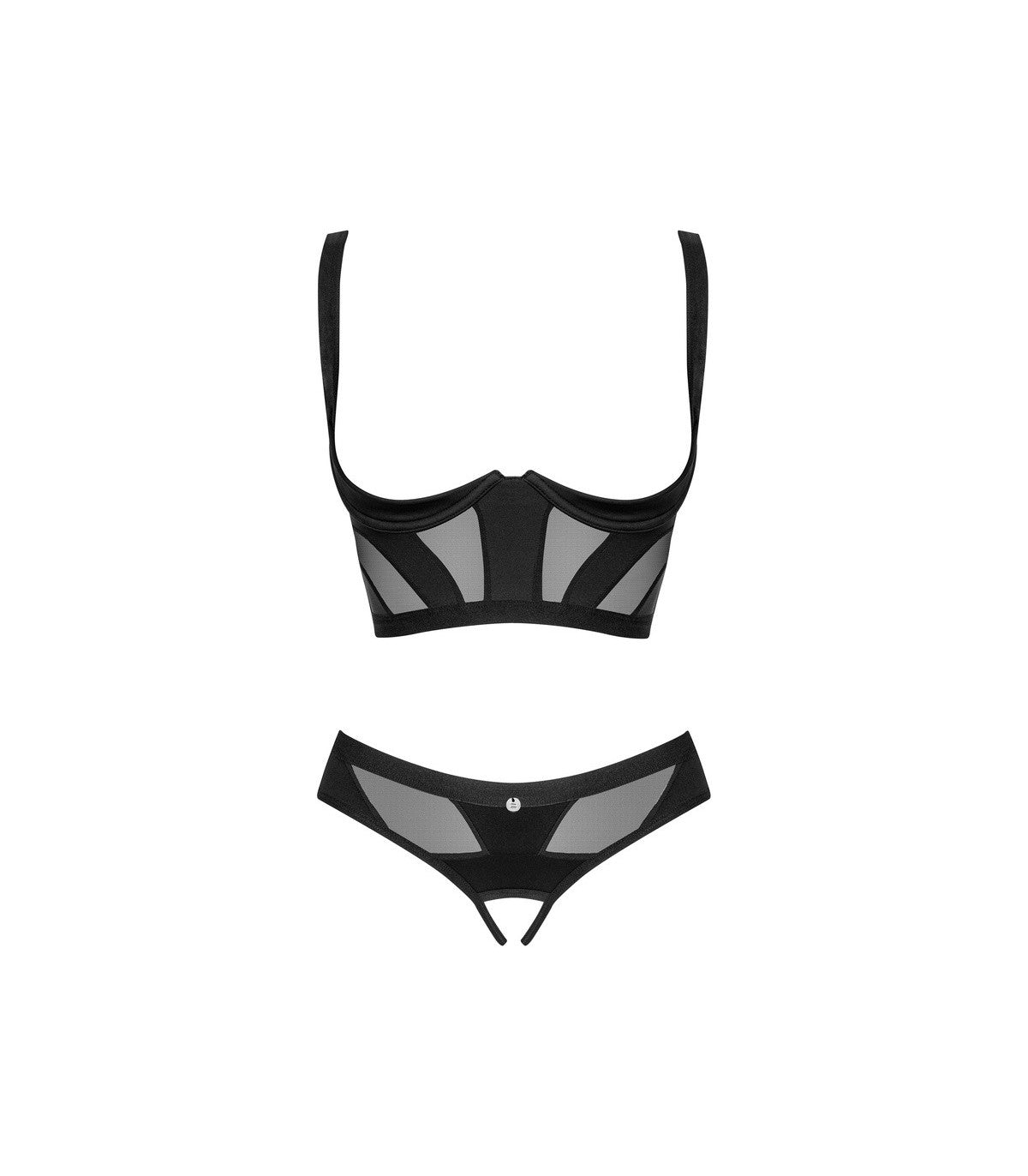 CHIC AMORIA 2 PIECE SET CROTCHLESS XL/2XL