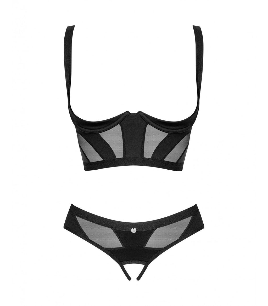 CHIC AMORIA 2 PIECE SET CROTCHLESS XL/2XL