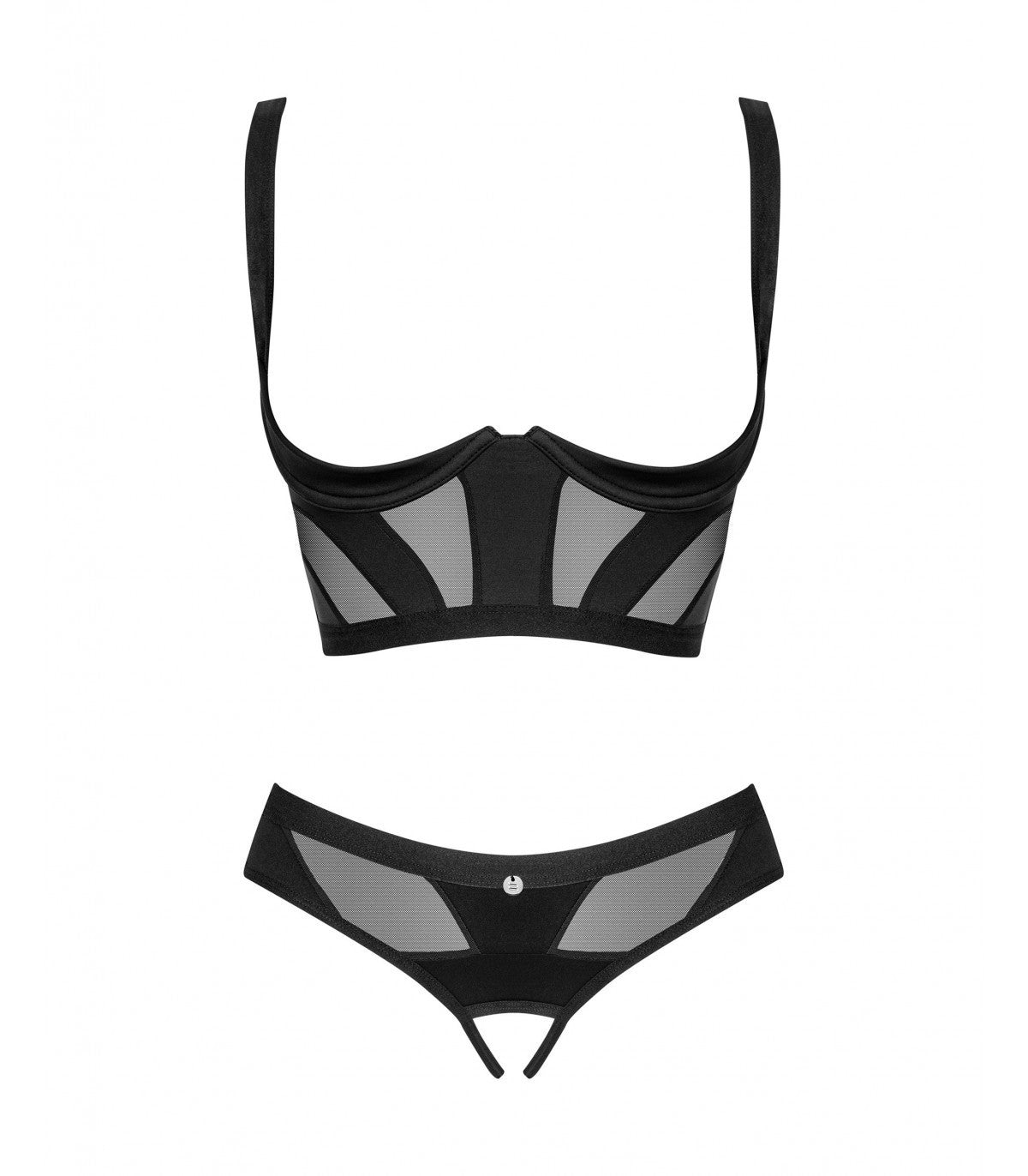 CHIC AMORIA 2 PIECE SET CROTCHLESS XL/2XL