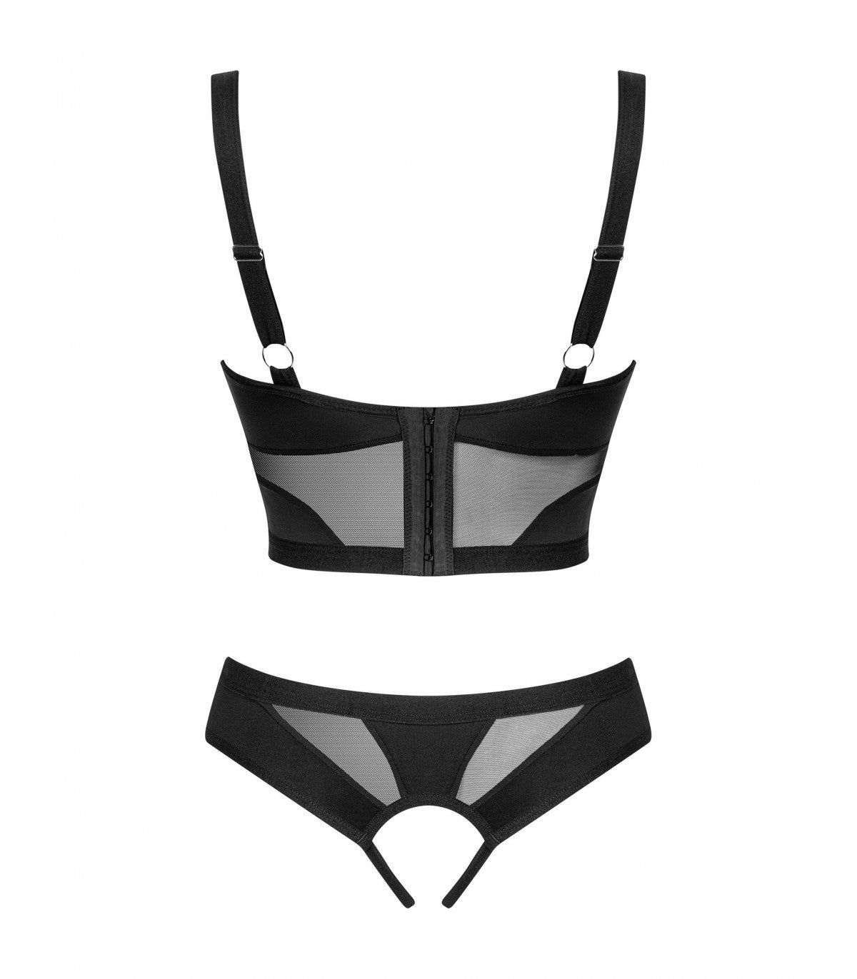 CHIC AMORIA 2 PIECE SET CROTCHLESS XL/2XL