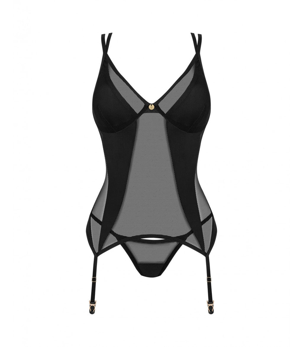 CORSETTO E PERIZOMA NESARI XL/2XL