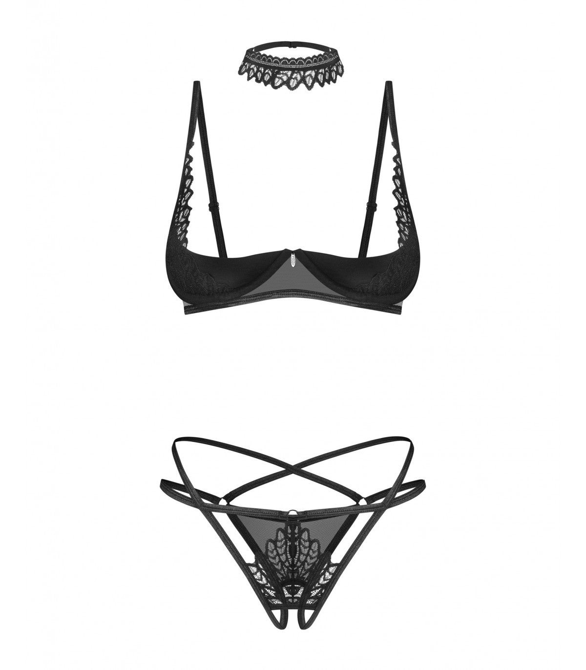 DONARELLA 3-PIECE SET NO CROTCH XL/2XL