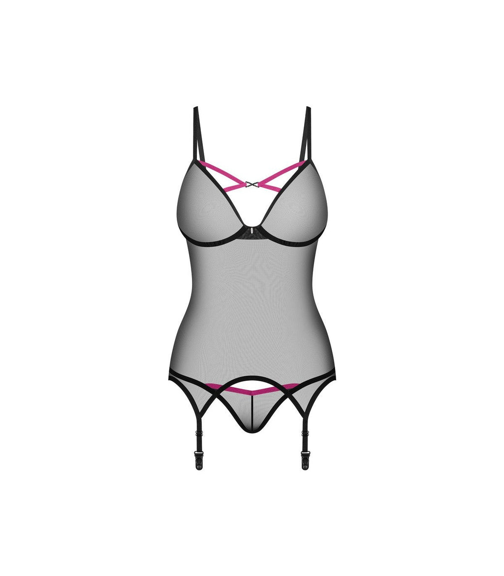 CORSET AND THONG XL/2XL