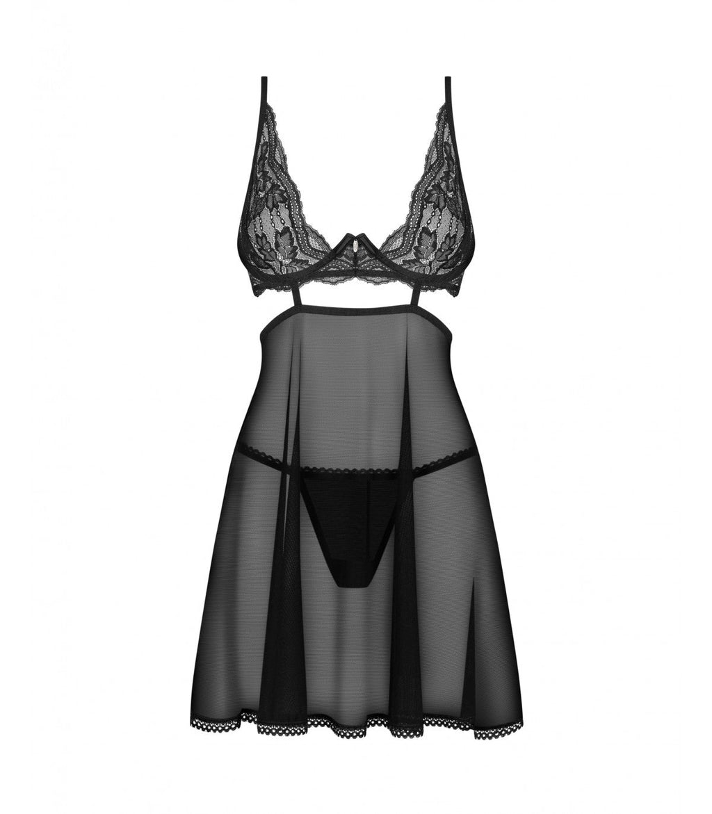 BABYDOLL AND THONG NUTRIS XS/S