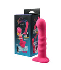 "MINKY" SILICONE VIBRATING DILDO WITH REMOTE CONTROL