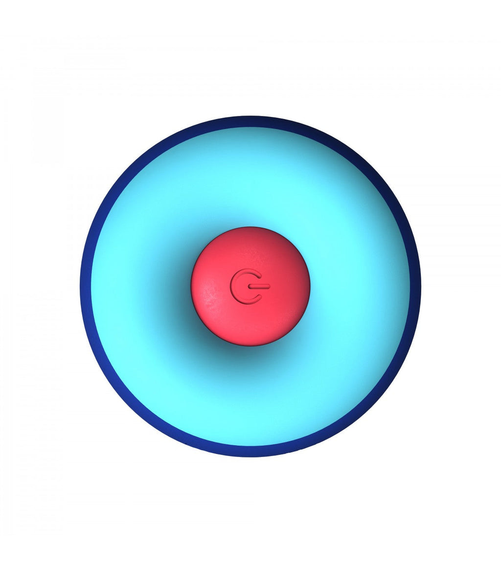Vibrating Plug with Remote Control Blue Plugy
