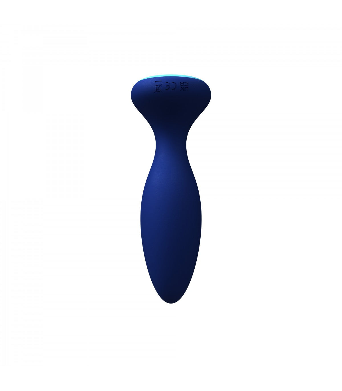 Vibrating Plug with Remote Control Blue Plugy