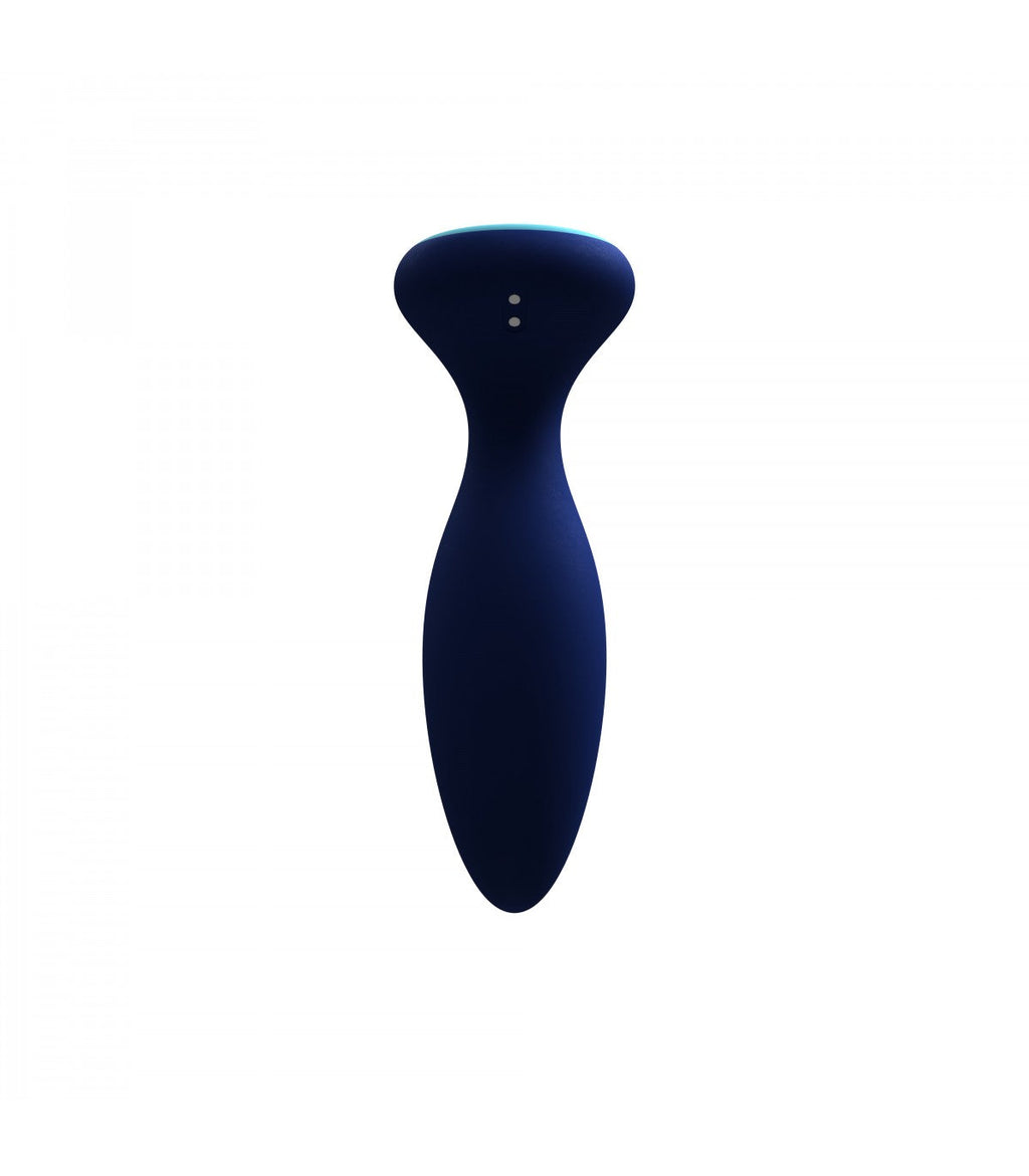 Vibrating Plug with Remote Control Blue Plugy