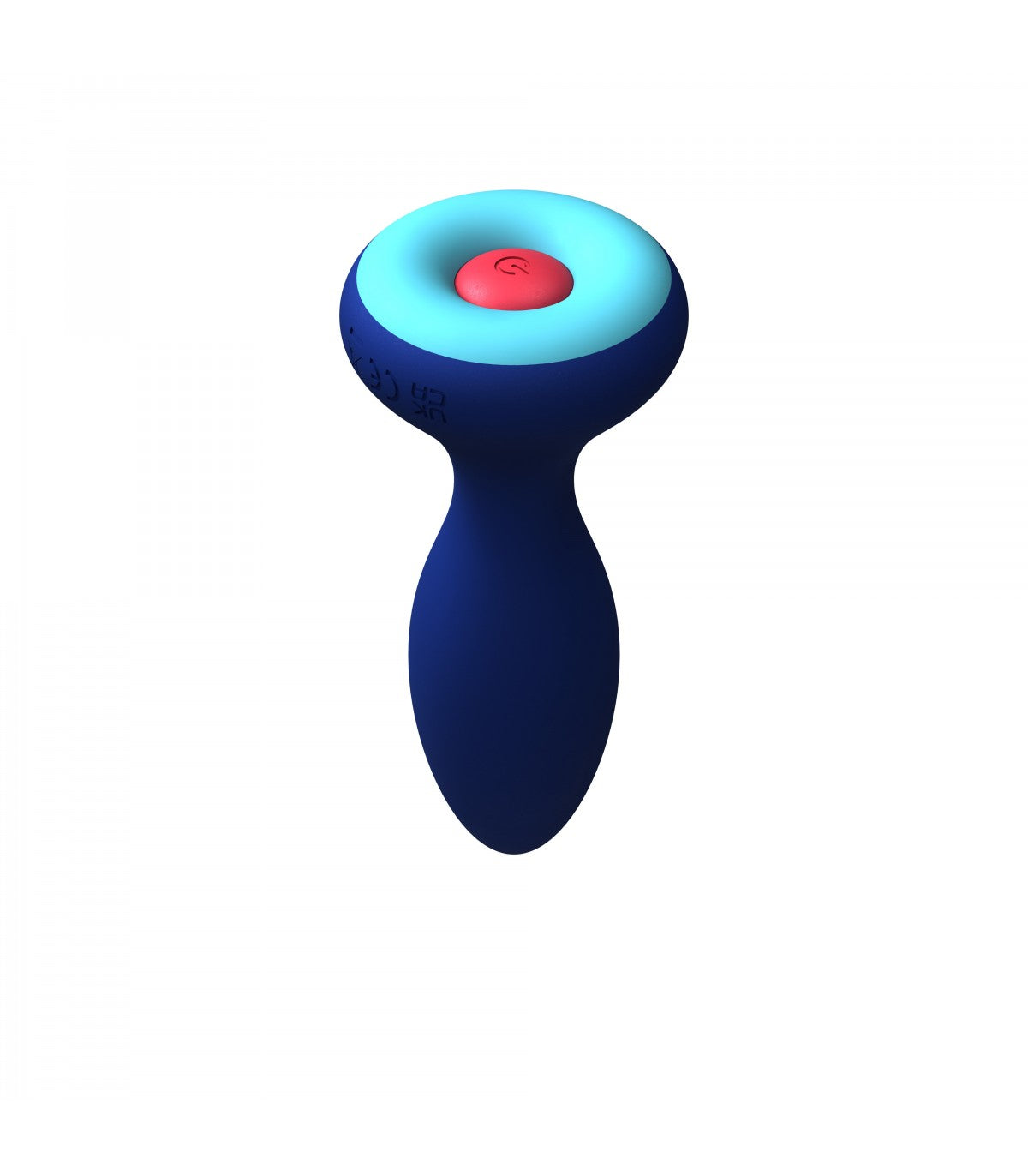 Vibrating Plug with Remote Control Blue Plugy