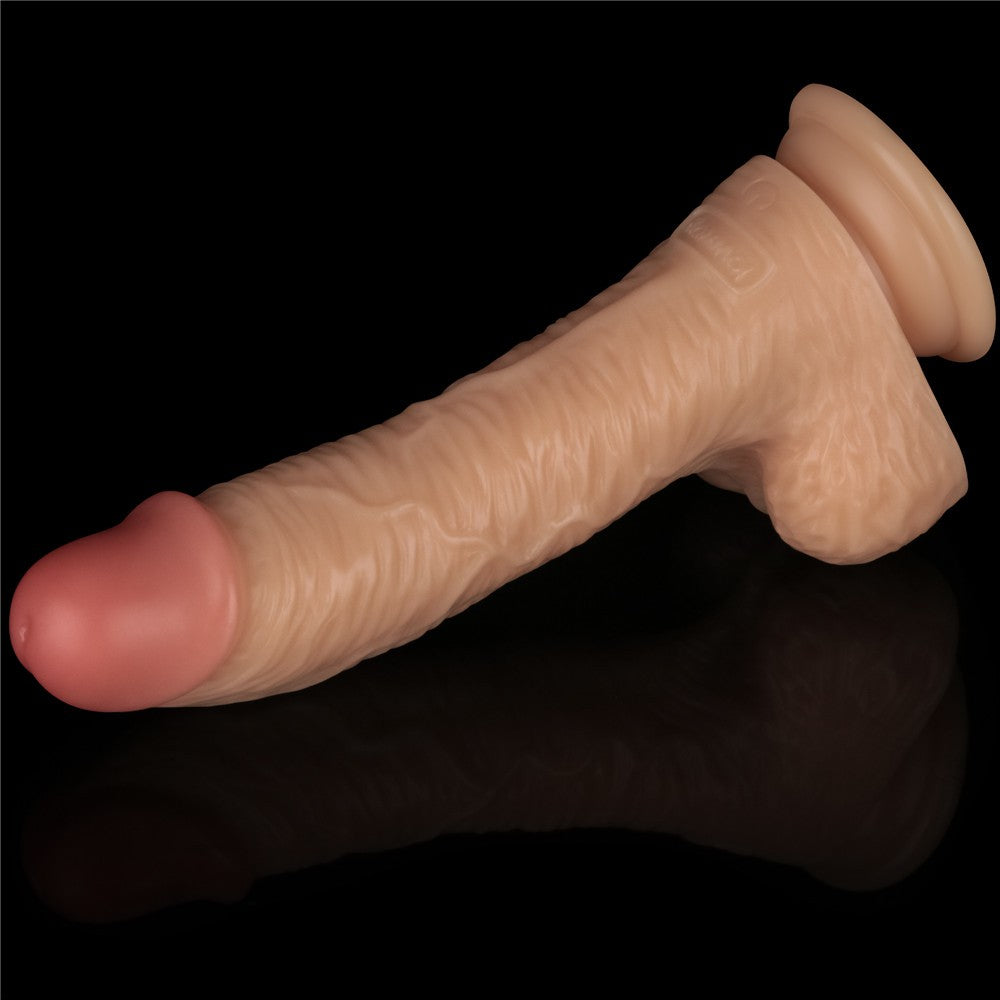 Power Basics 8.5" Vibrating Penis
