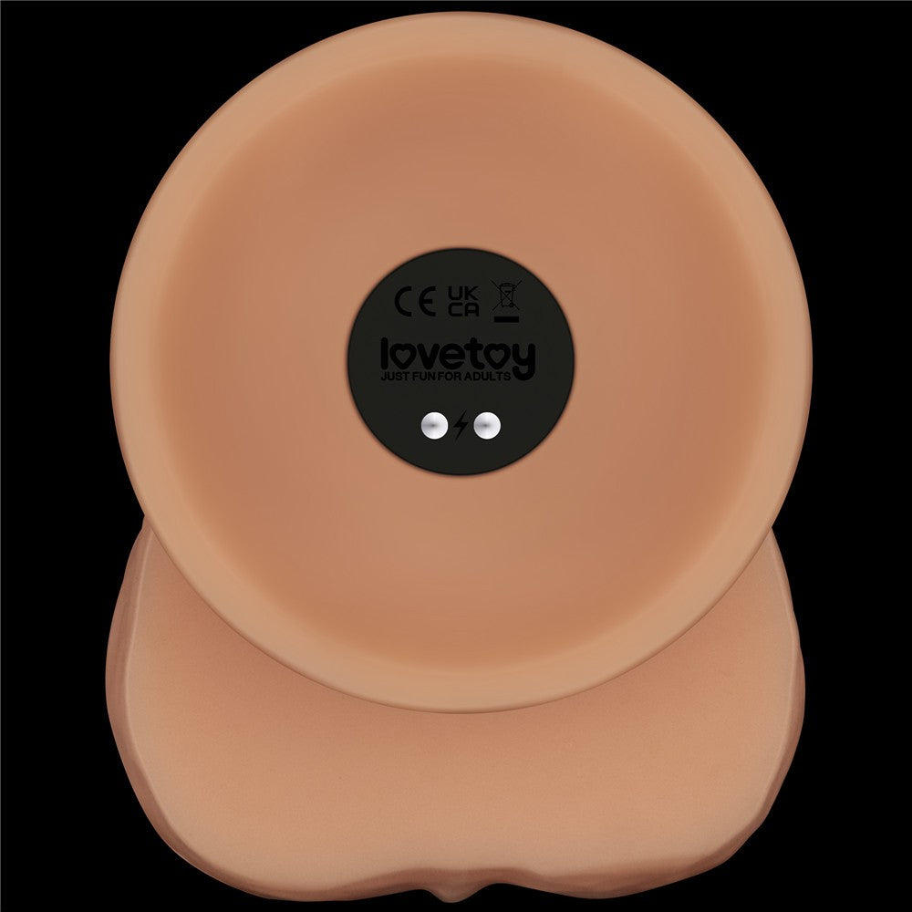 Power Basics 8.5" Vibrating Penis