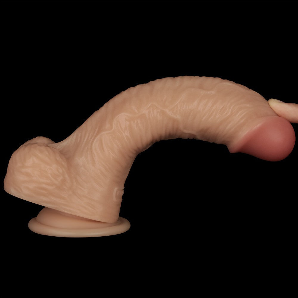 Power Basics 8.5" Vibrating Penis