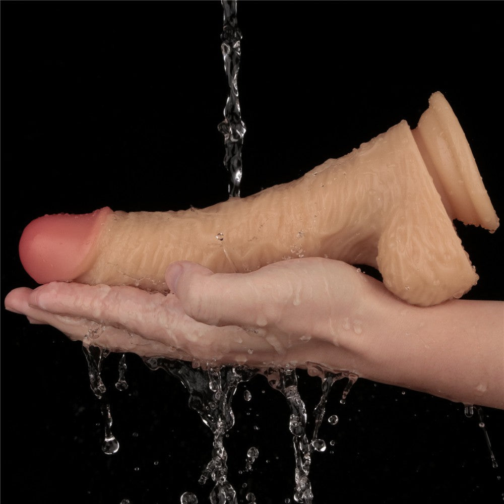 Power Basics 8.5" Vibrating Penis