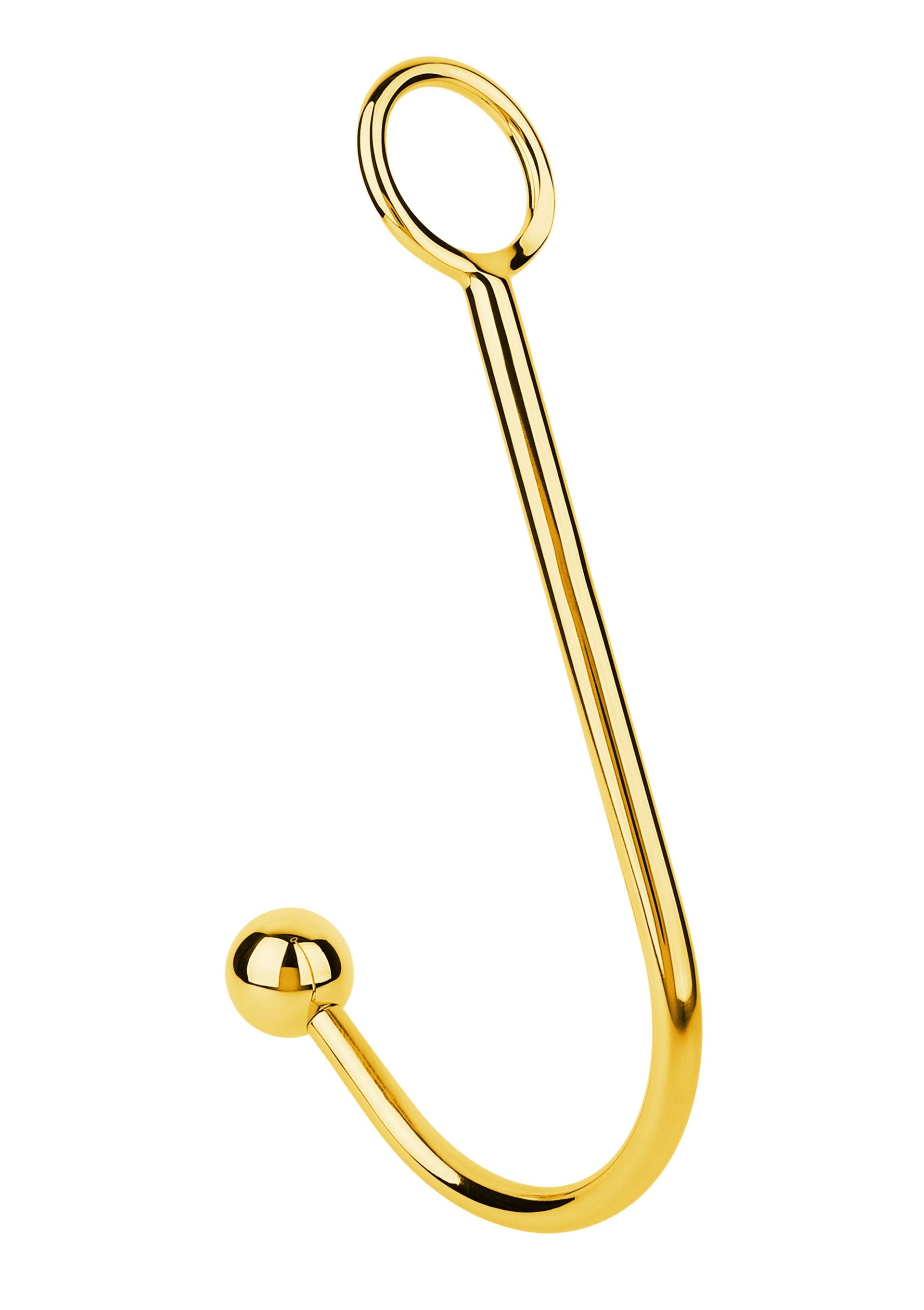 Gancio anale di lusso dorato