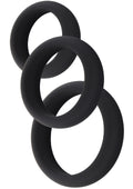Stamina Premium C-Rings Set of 3 Black