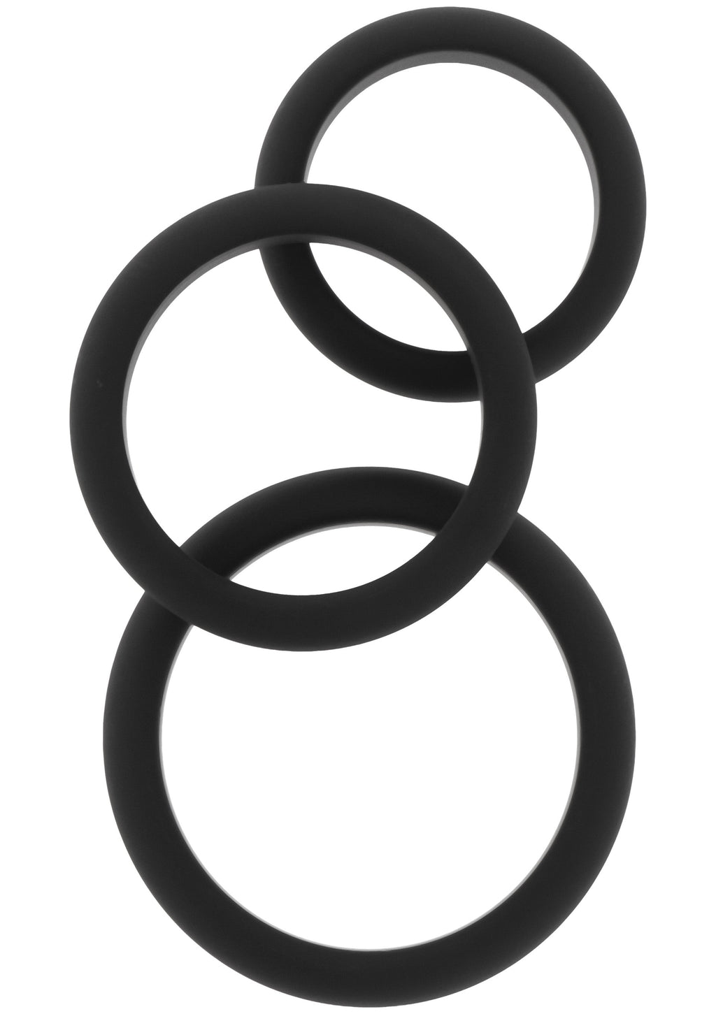 Stamina Premium C-Rings Set of 3 Black