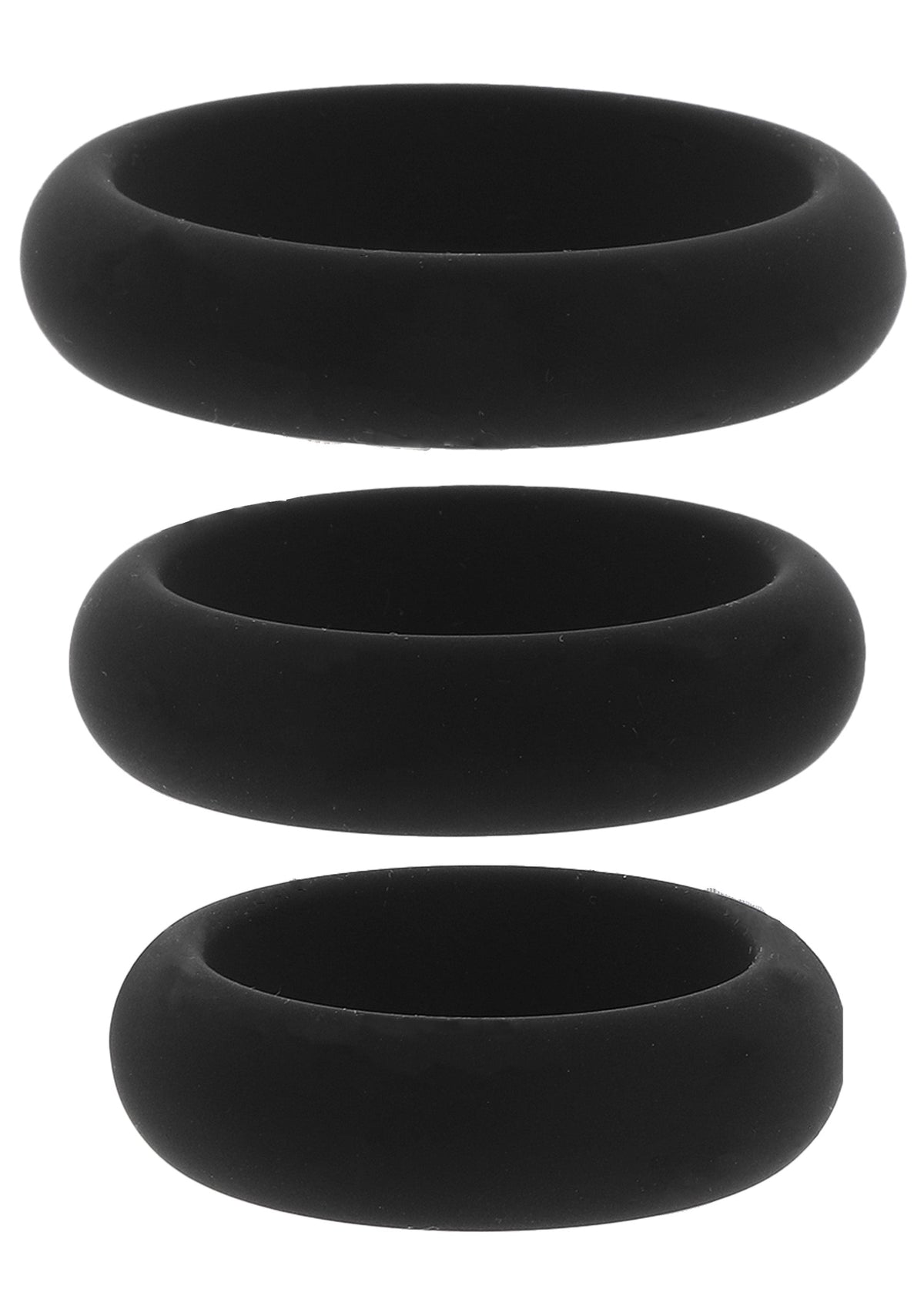 Stamina Premium C-Rings Set of 3 Black