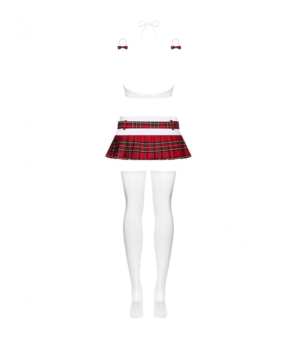 5-PIECE SCHOOLGIRL COSTUME L/XL