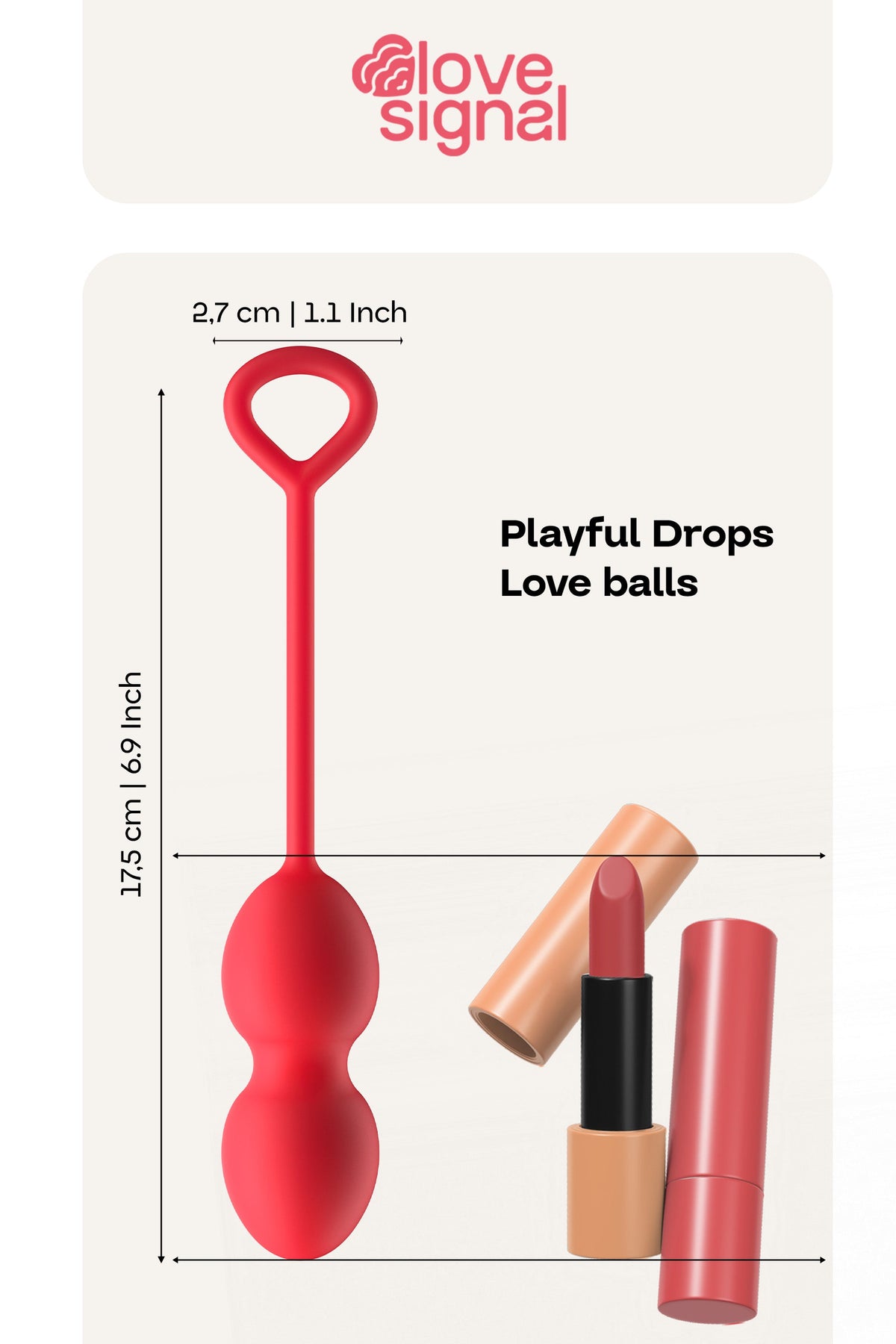 PLAYFUL DROPS OF LOVE'S SIGNAL