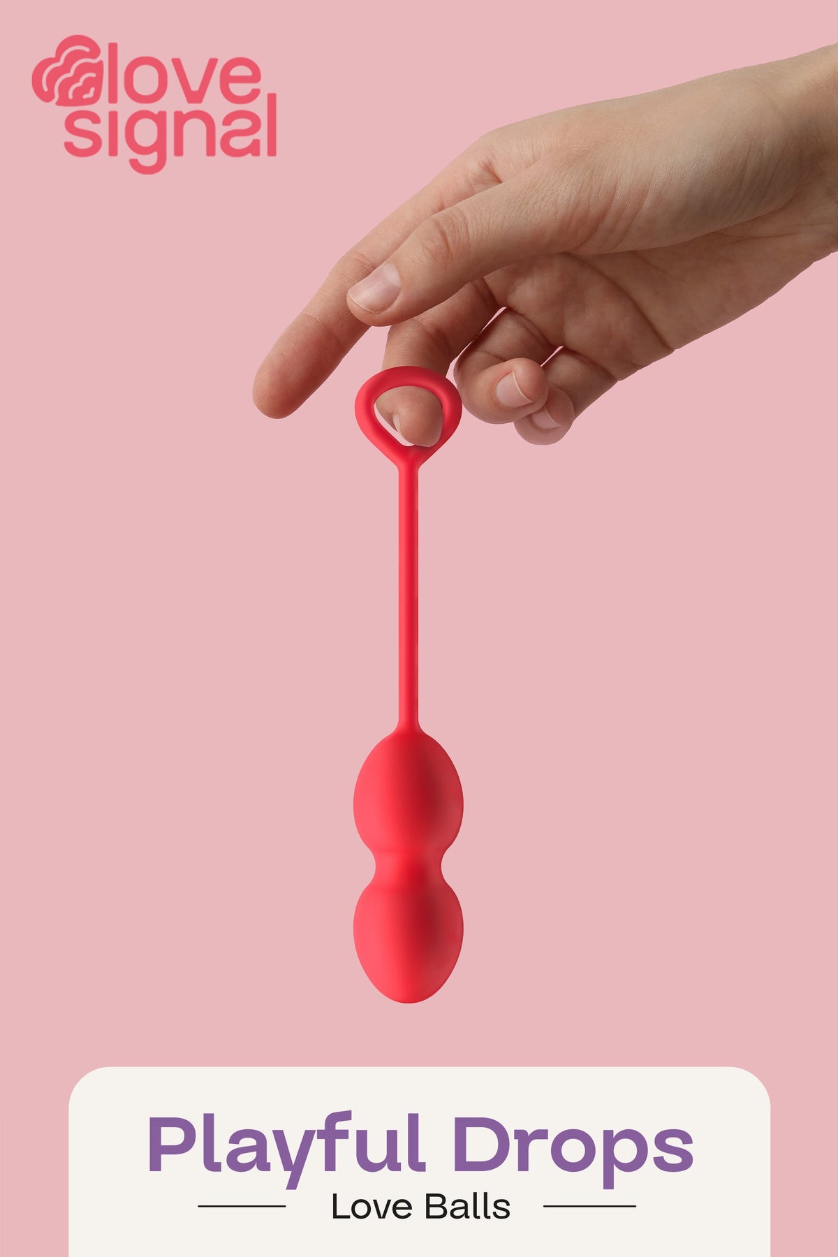 PLAYFUL DROPS OF LOVE'S SIGNAL