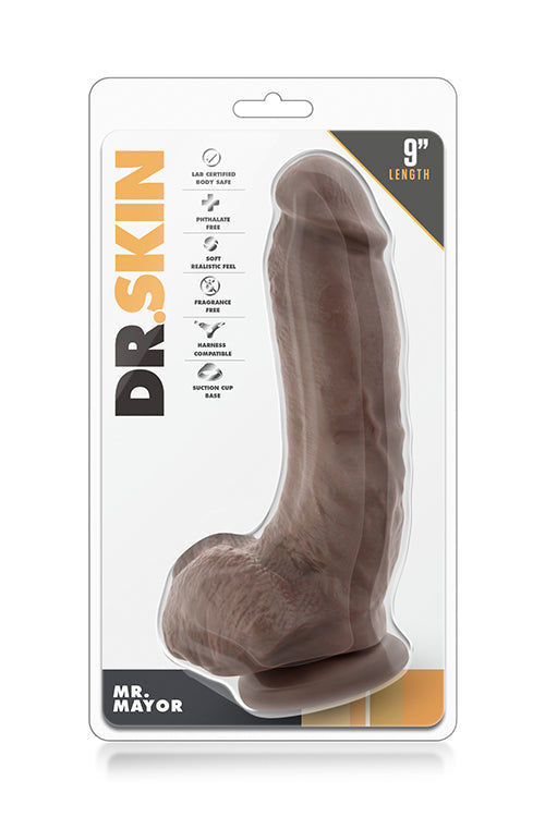DR. REALISTIC SKIN COCK MR. MAYOR 9 INCHES