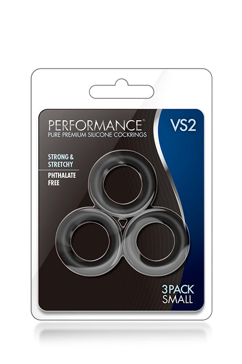 PENIS RINGS PERFORMANCE VS2 SMALL BLACK