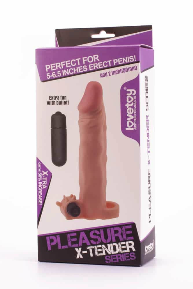 Pleasure X-Tender Vibrating Penis Sleeve No. 3