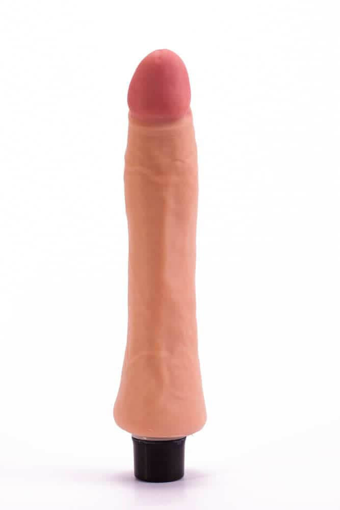 9" 5-Speed Real Softee Vibrating Dildo