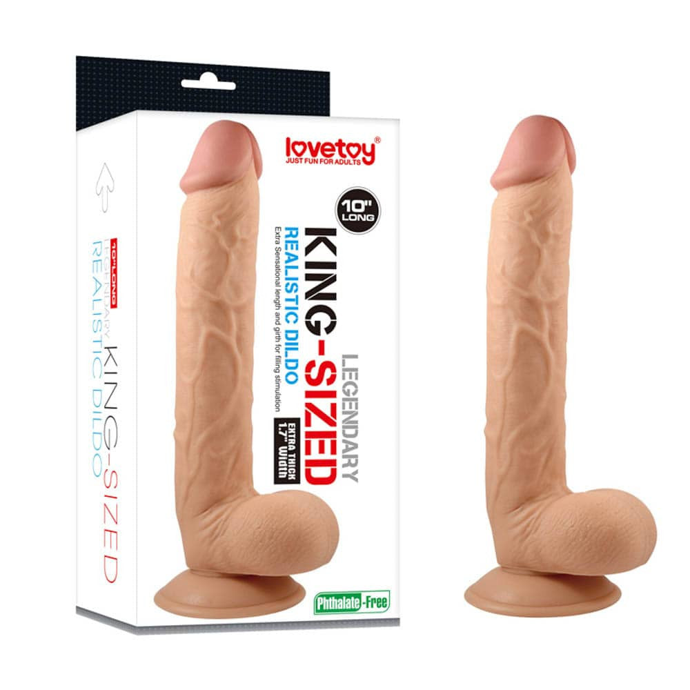 Dildo realistico leggendario da 10 pollici di dimensioni reali