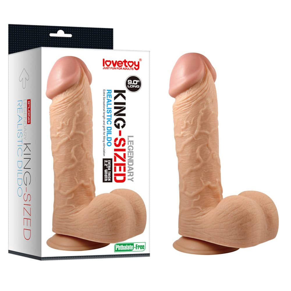 Legendary King-Size 9-inch Realistic Dildo