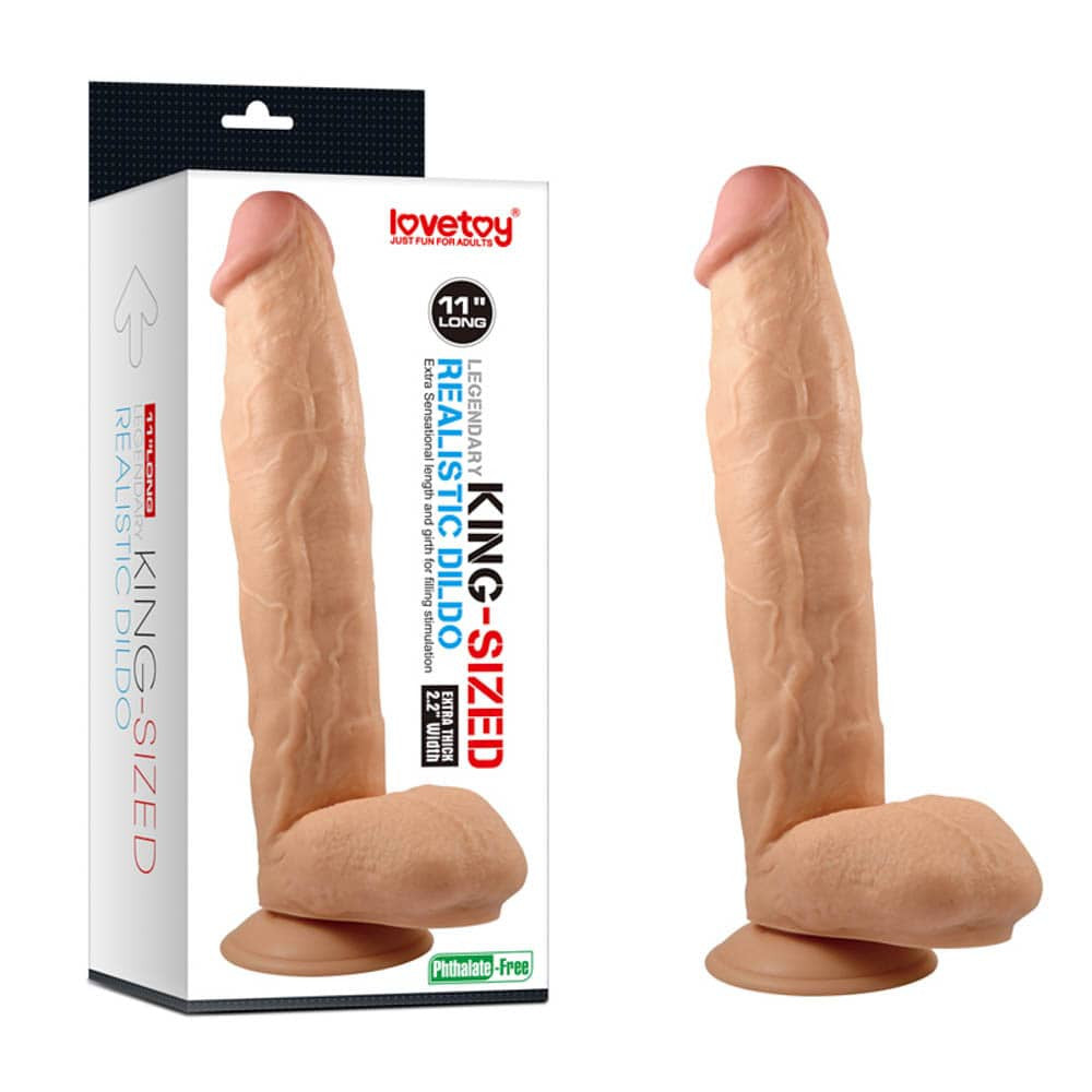 11-inch King-Size Legendary Realistic Dildo