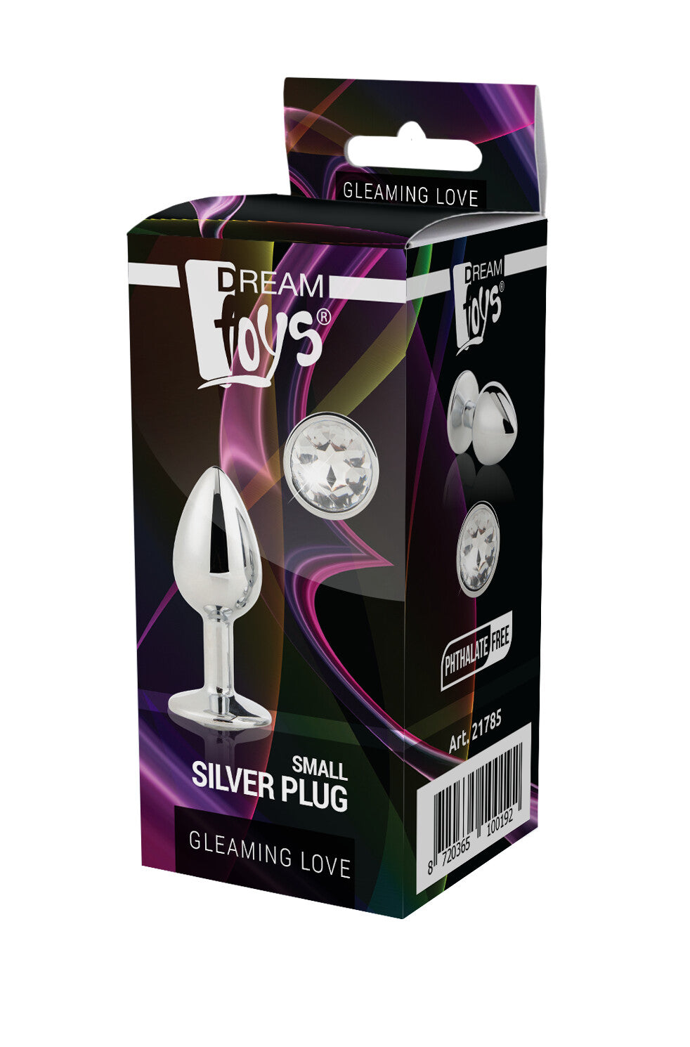 GLEAMING LOVE small silver stopper