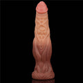 9.5'' Double Layer Liquid Silicone Nature Cock_B0O50_3