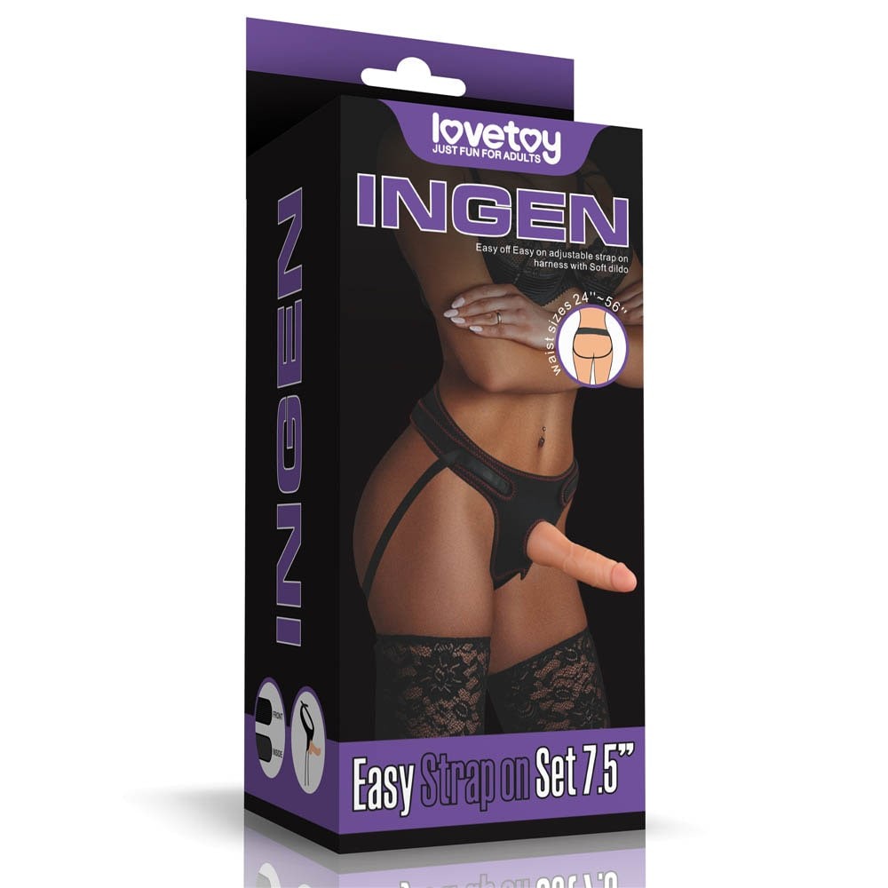 Easy-to-Use 7.5'' Strap-on Set 1